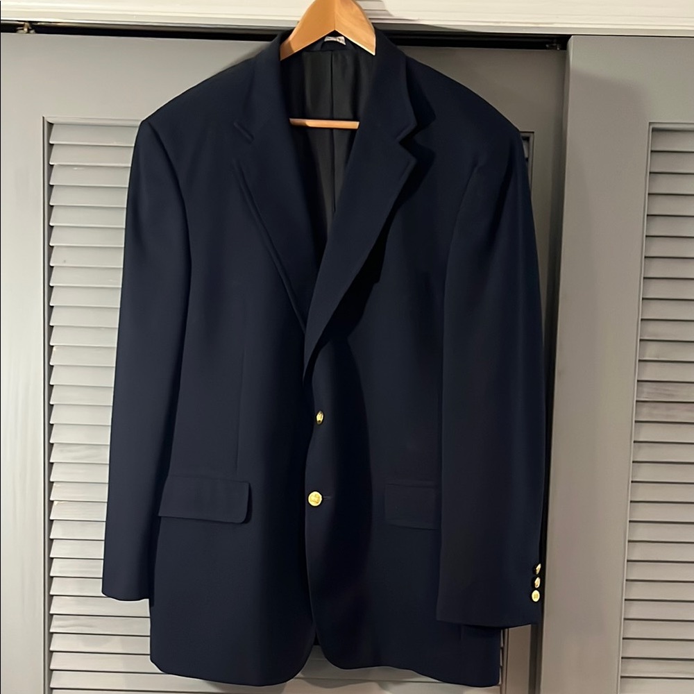Classic Dark Navy Blue Brooks Brothers 346